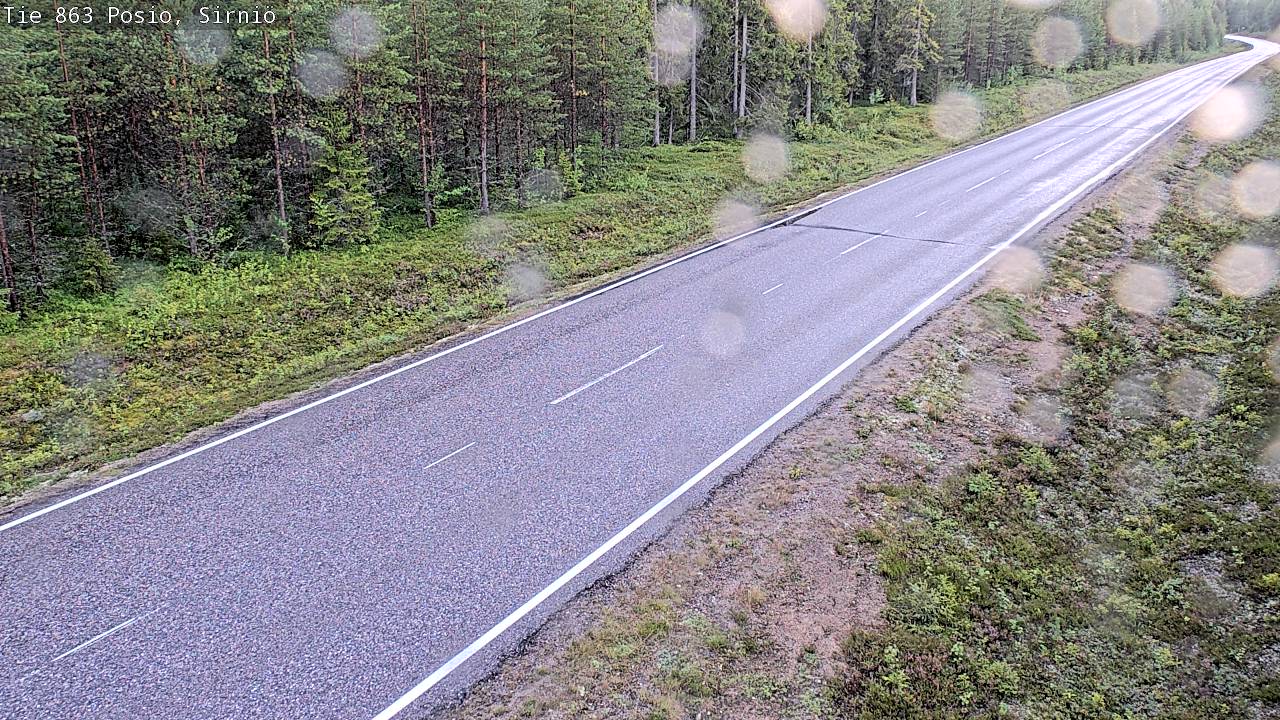 Kelikamerat Kuva Tie 863 Posio, Sirniö, Posio, Lappi