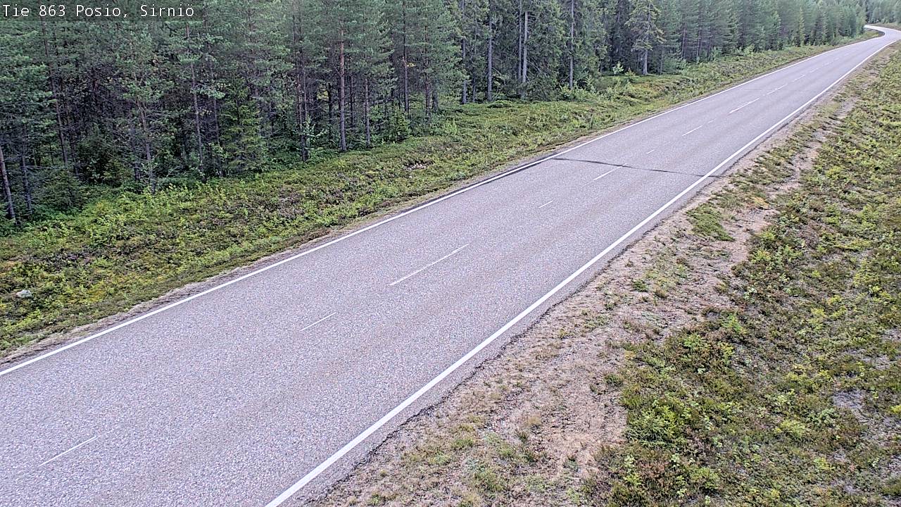 Kelikamerat Kuva Tie 863 Posio, Sirniö, Posio, Lappi