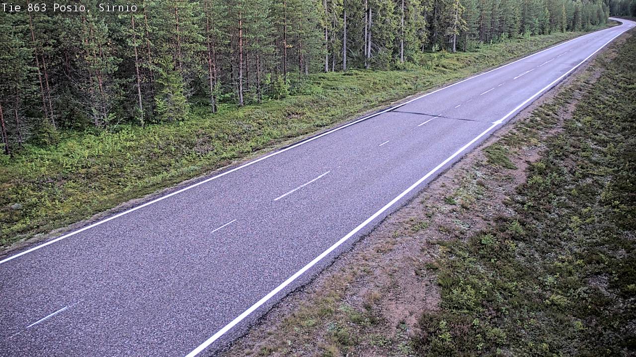 Kelikamerat Kuva Tie 863 Posio, Sirniö, Posio, Lappi