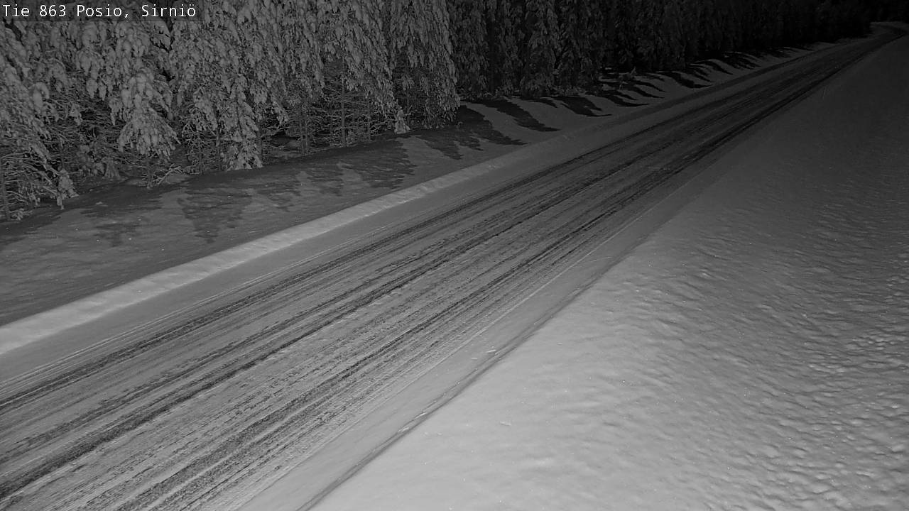 Kelikamerat Kuva Tie 863 Posio, Sirniö, Posio, Lappi