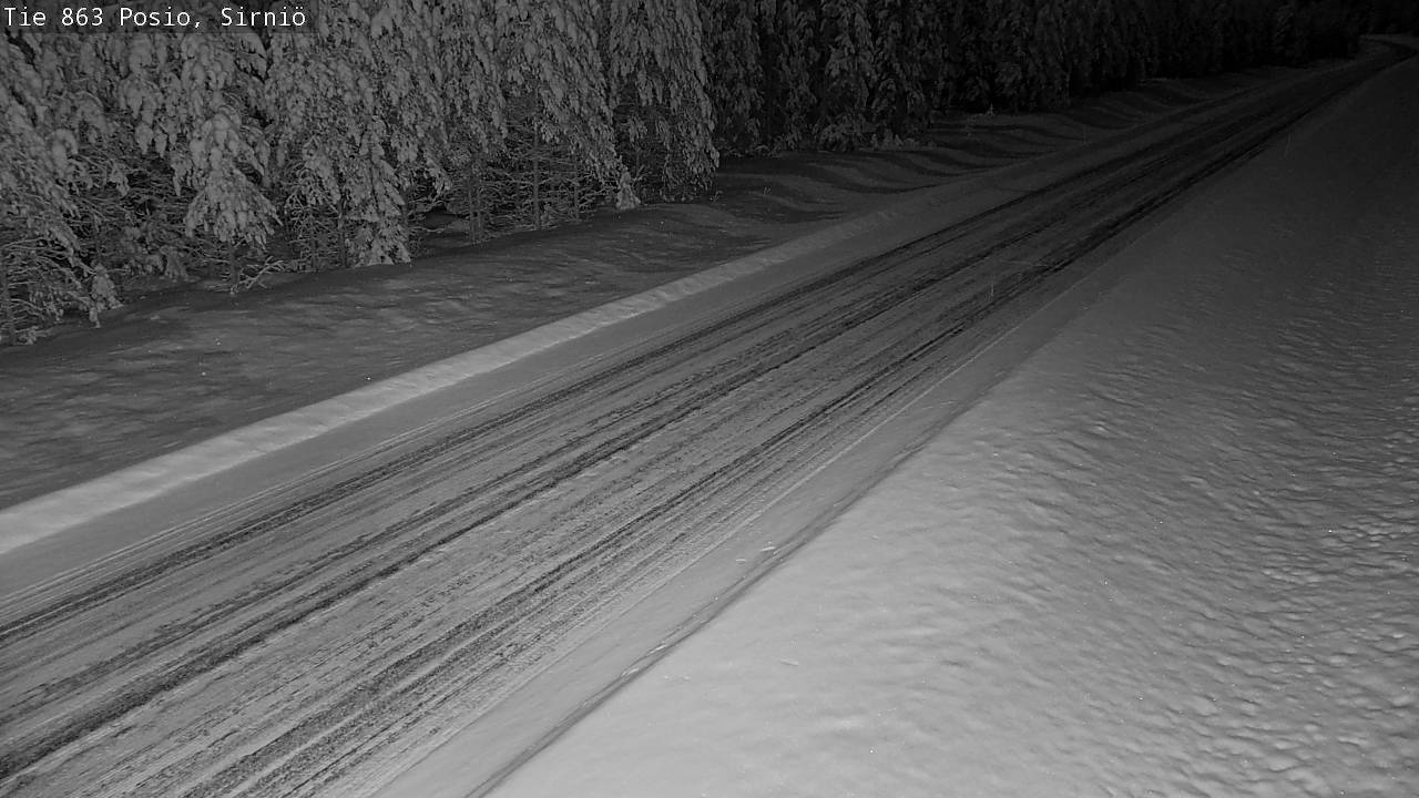 Kelikamerat Kuva Tie 863 Posio, Sirniö, Posio, Lappi