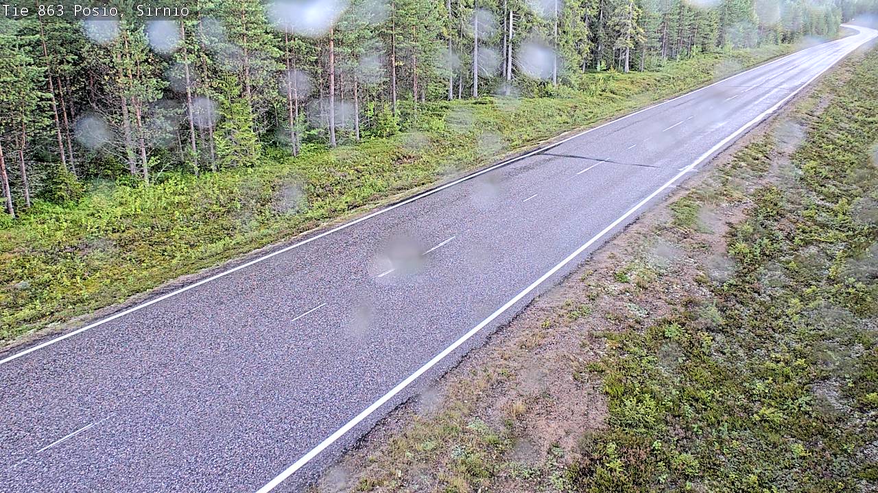Kelikamerat Kuva Tie 863 Posio, Sirniö, Posio, Lappi