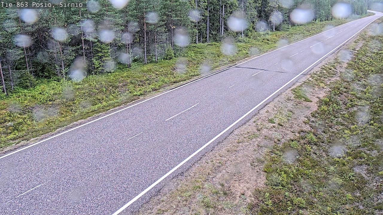 Kelikamerat Kuva Tie 863 Posio, Sirniö, Posio, Lappi