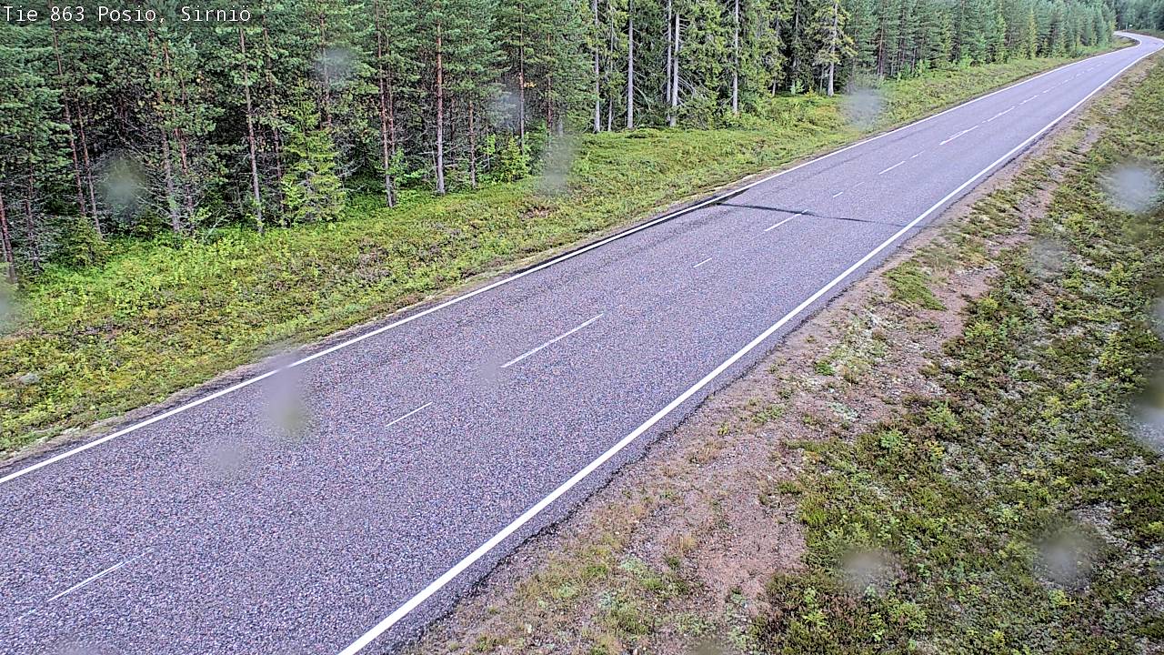 Kelikamerat Kuva Tie 863 Posio, Sirniö, Posio, Lappi