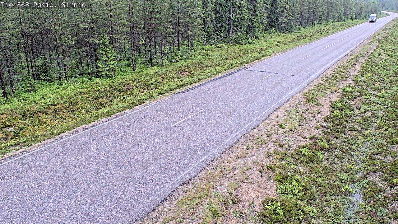 Kelikamerat Kuva Tie 863 Posio, Sirniö, Posio, Lappi