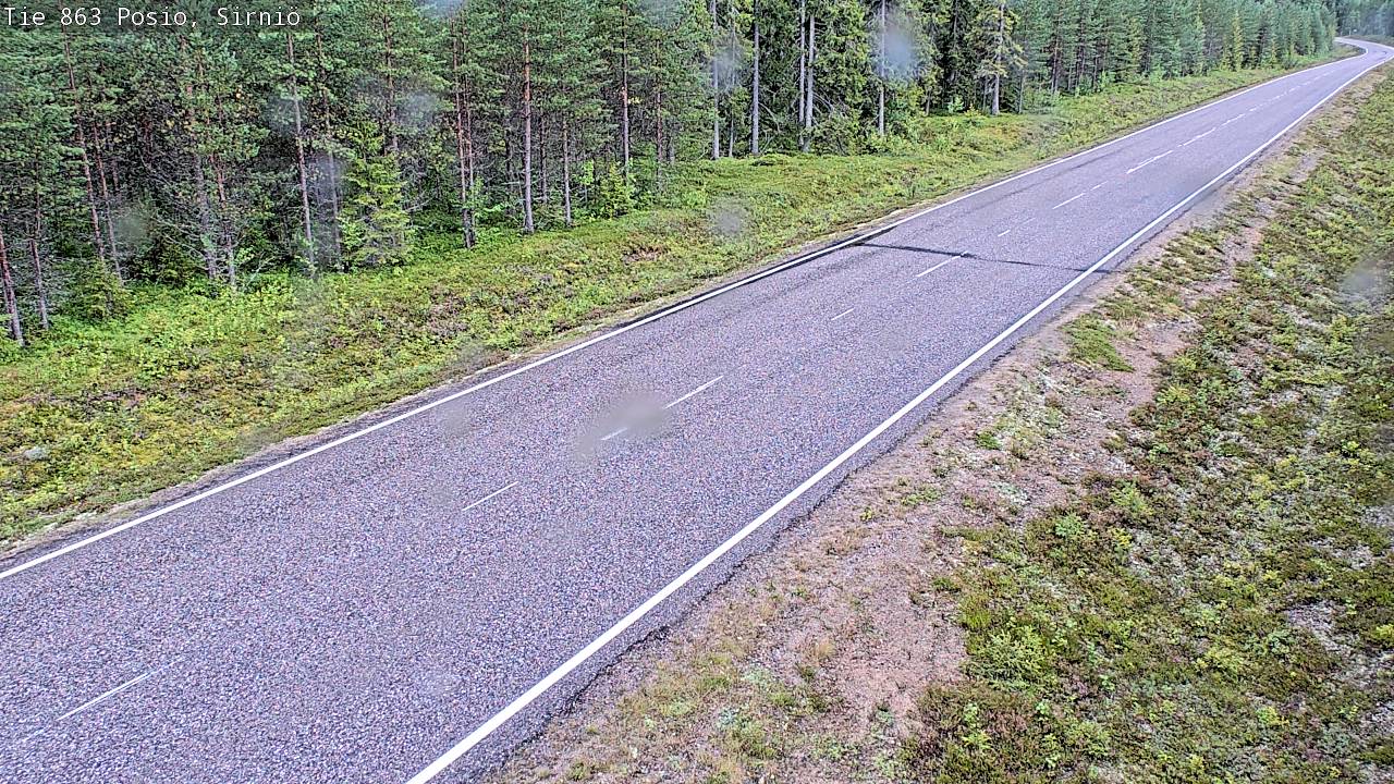 Kelikamerat Kuva Tie 863 Posio, Sirniö, Posio, Lappi