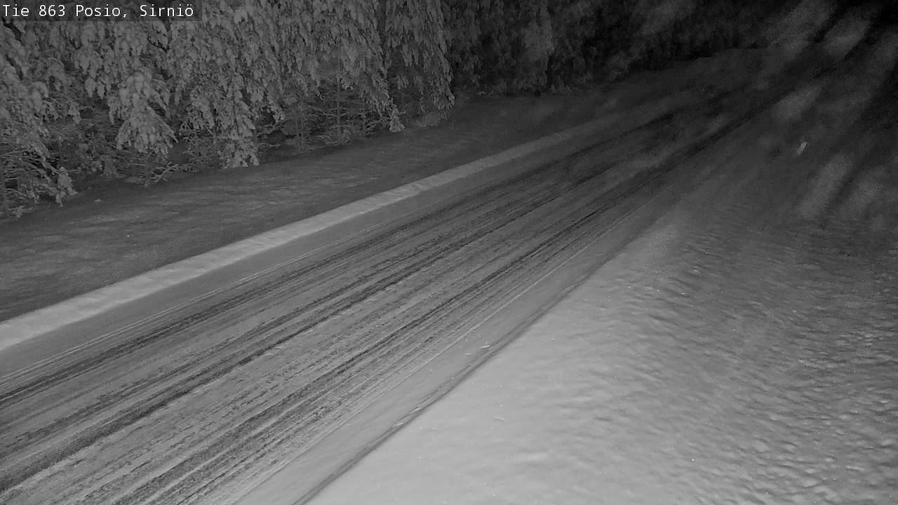 Kelikamerat Kuva Tie 863 Posio, Sirniö, Posio, Lappi