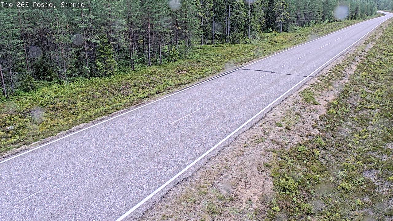 Kelikamerat Kuva Tie 863 Posio, Sirniö, Posio, Lappi
