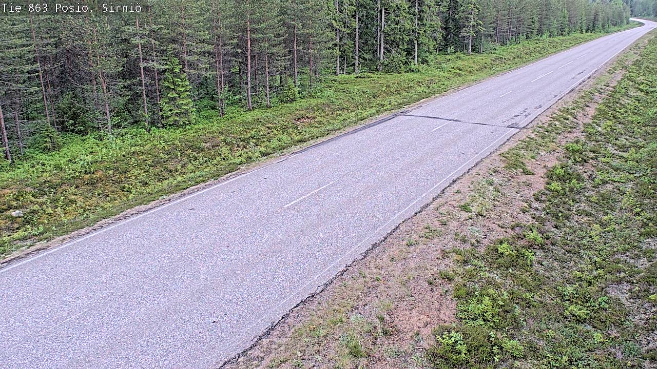 Kelikamerat Kuva Tie 863 Posio, Sirniö, Posio, Lappi