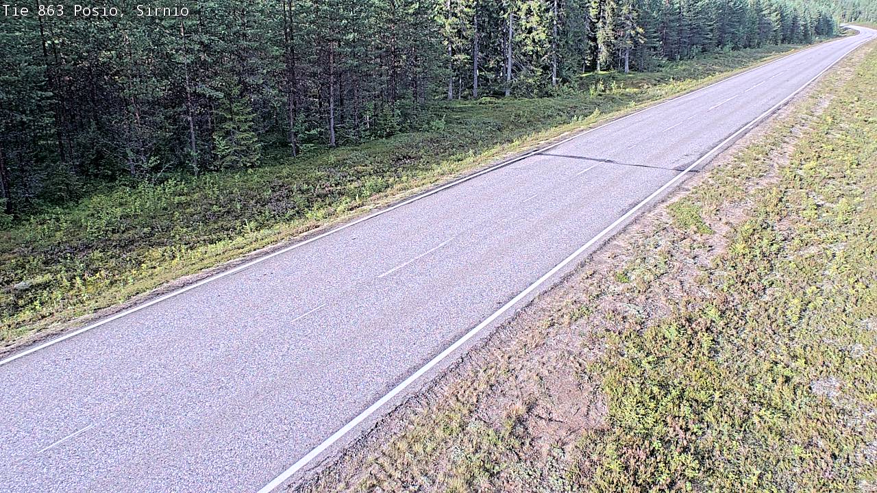Kelikamerat Kuva Tie 863 Posio, Sirniö, Posio, Lappi