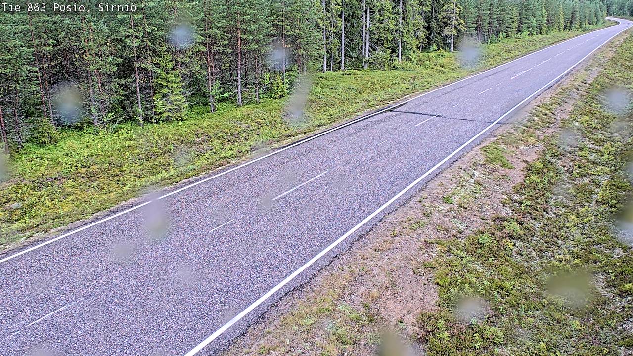 Kelikamerat Kuva Tie 863 Posio, Sirniö, Posio, Lappi