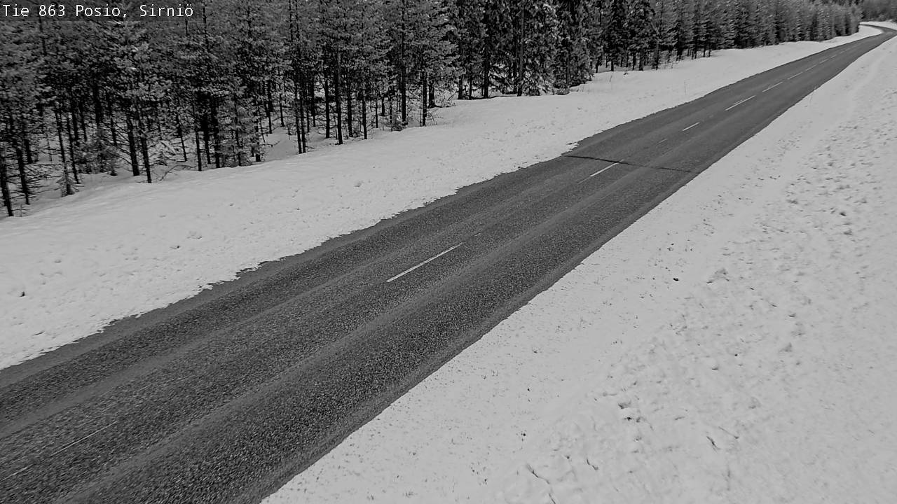 Kelikamerat Kuva Tie 863 Posio, Sirniö, Posio, Lappi