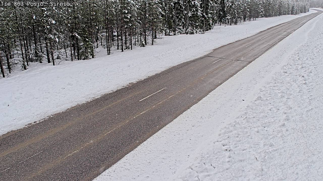 Kelikamerat Kuva Tie 863 Posio, Sirniö, Posio, Lappi