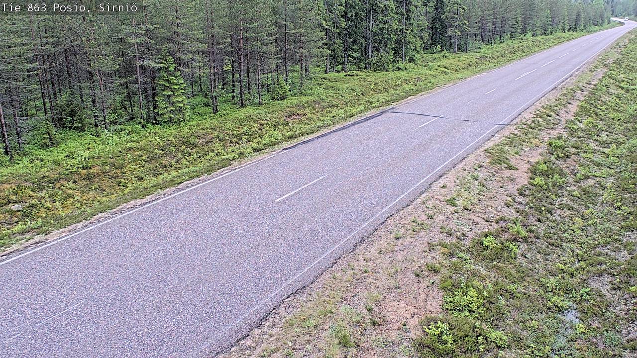 Kelikamerat Kuva Tie 863 Posio, Sirniö, Posio, Lappi