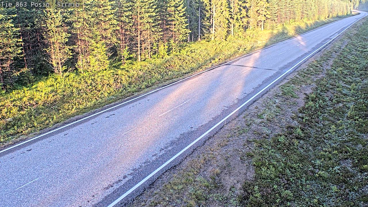 Kelikamerat Kuva Tie 863 Posio, Sirniö, Posio, Lappi