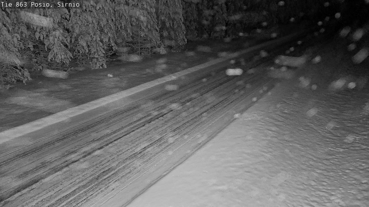 Kelikamerat Kuva Tie 863 Posio, Sirniö, Posio, Lappi