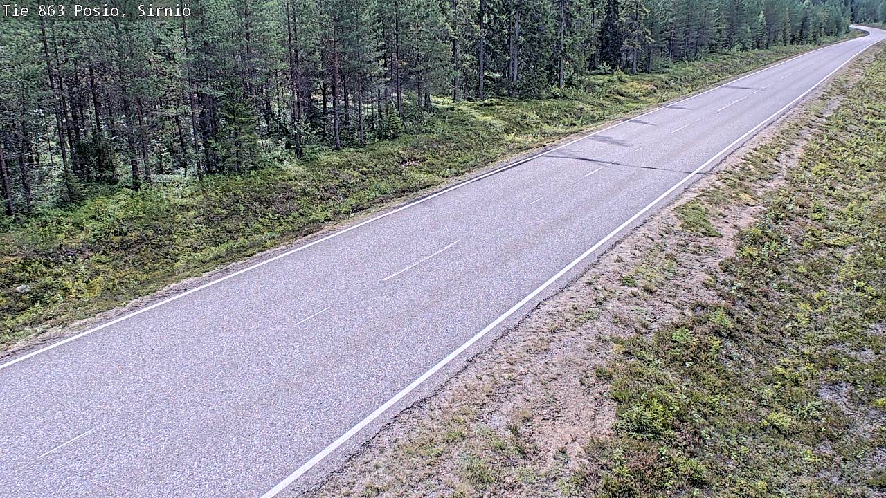 Kelikamerat Kuva Tie 863 Posio, Sirniö, Posio, Lappi