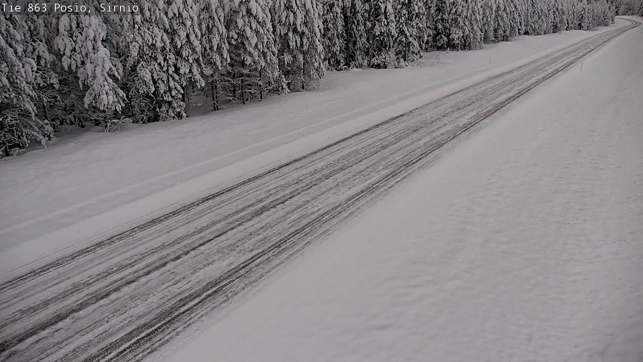 Kelikamerat Kuva Tie 863 Posio, Sirniö, Posio, Lappi