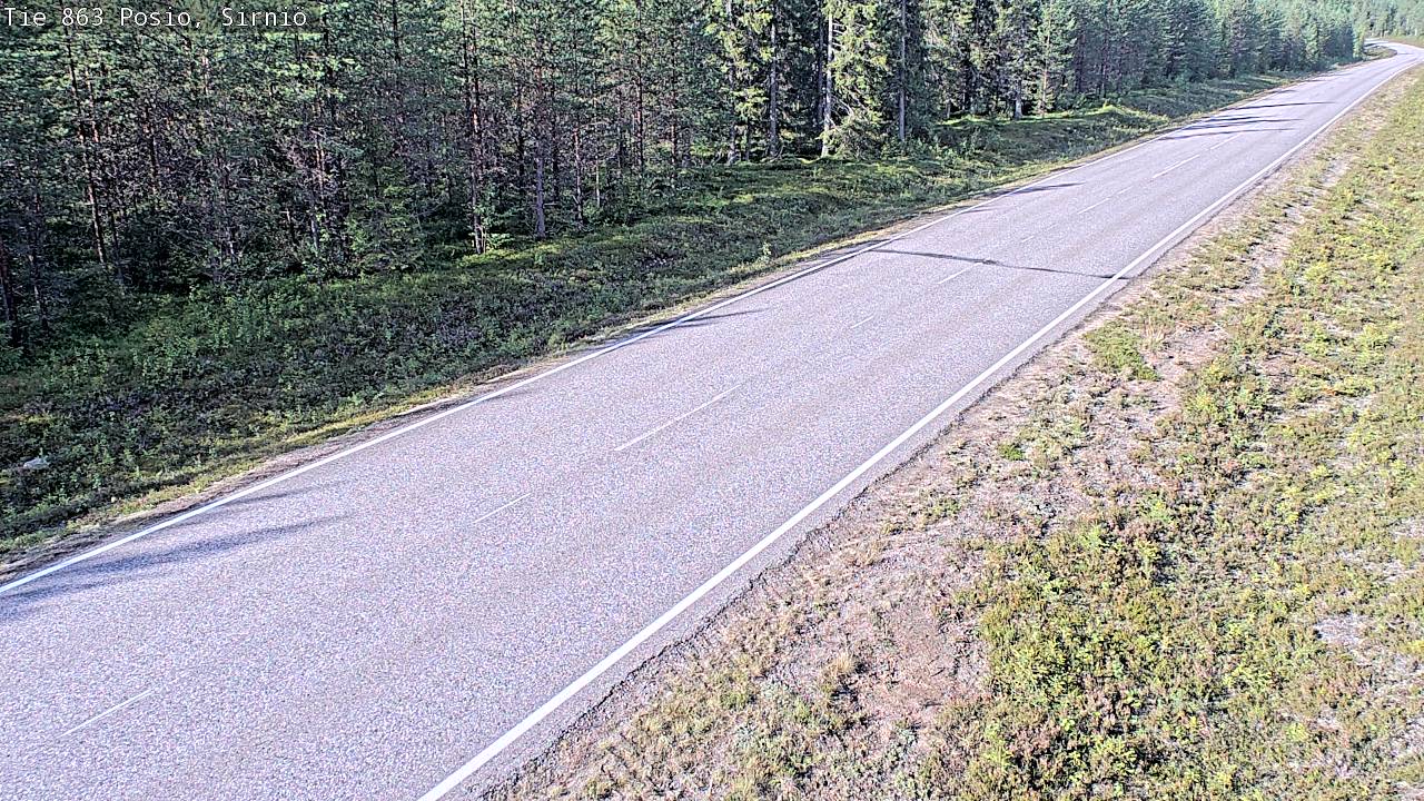 Kelikamerat Kuva Tie 863 Posio, Sirniö, Posio, Lappi