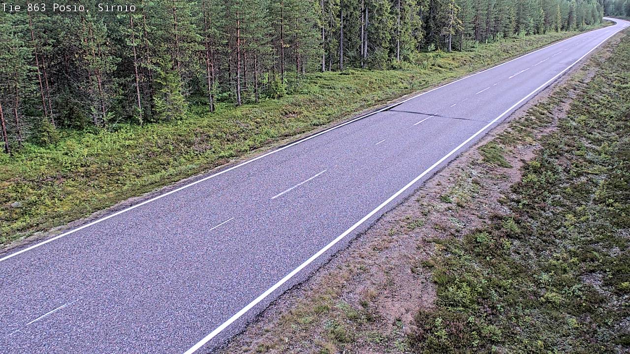 Kelikamerat Kuva Tie 863 Posio, Sirniö, Posio, Lappi