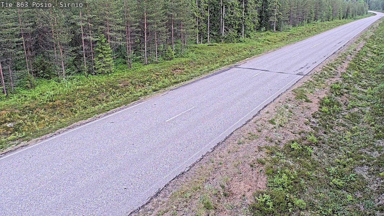 Kelikamerat Kuva Tie 863 Posio, Sirniö, Posio, Lappi