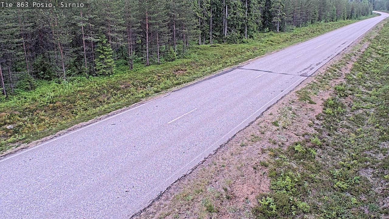 Kelikamerat Kuva Tie 863 Posio, Sirniö, Posio, Lappi