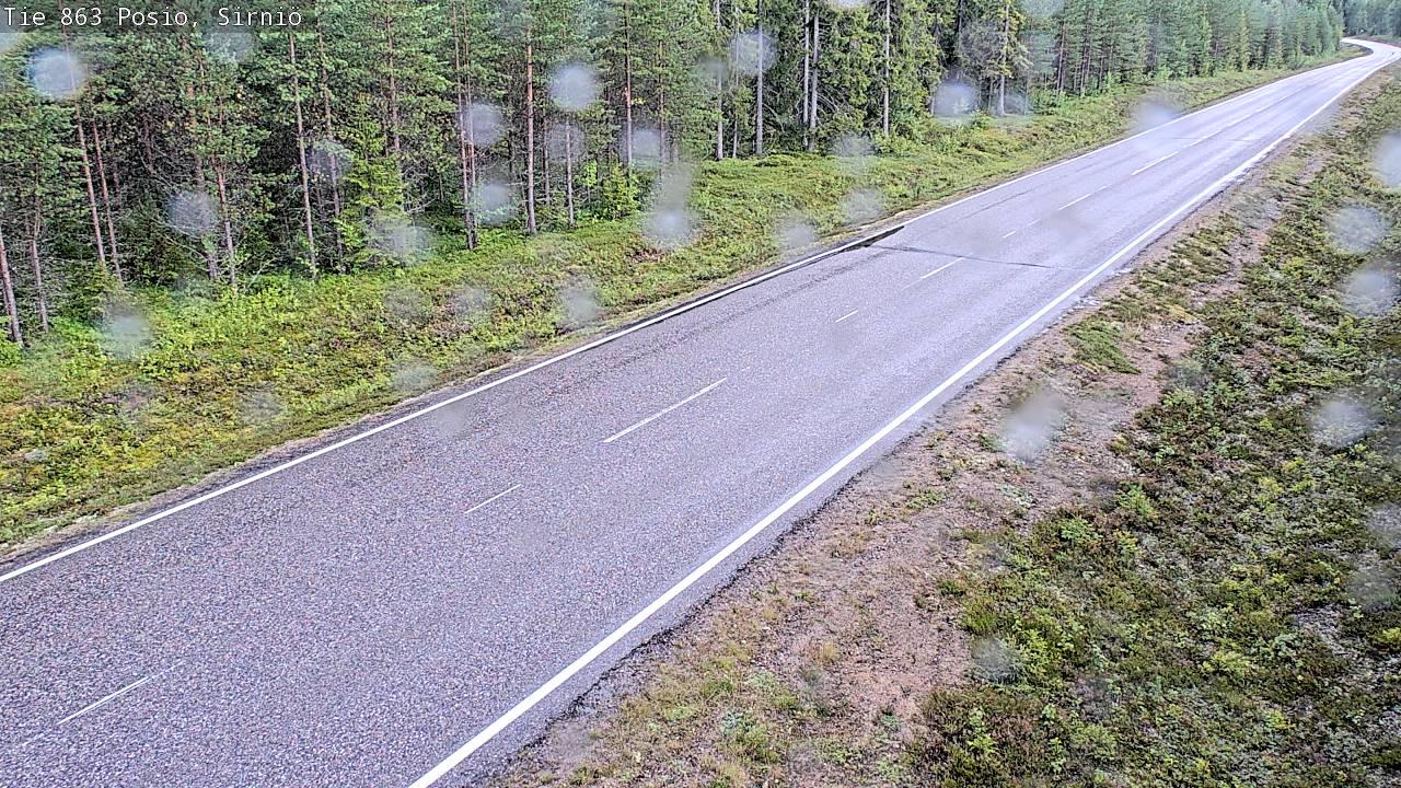 Kelikamerat Kuva Tie 863 Posio, Sirniö, Posio, Lappi