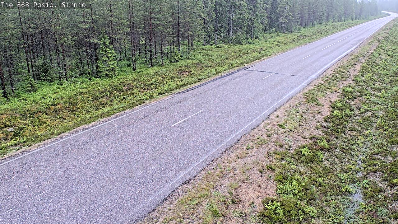 Kelikamerat Kuva Tie 863 Posio, Sirniö, Posio, Lappi
