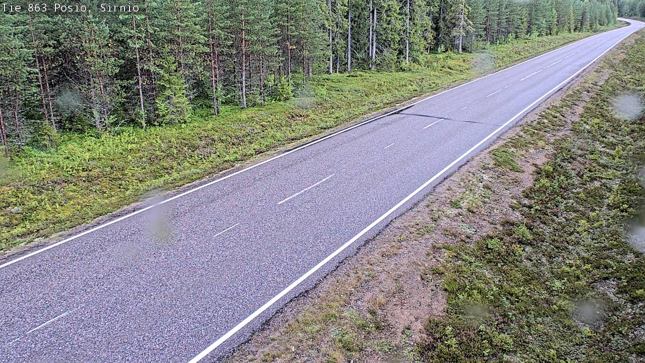 Kelikamerat Kuva Tie 863 Posio, Sirniö, Posio, Lappi