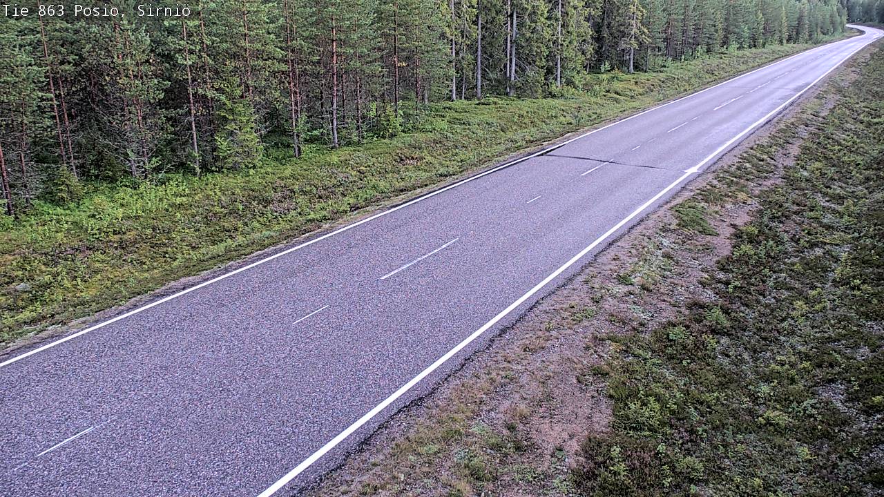 Kelikamerat Kuva Tie 863 Posio, Sirniö, Posio, Lappi