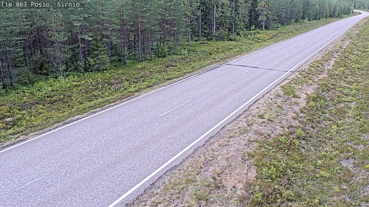 Kelikamerat Kuva Tie 863 Posio, Sirniö, Posio, Lappi