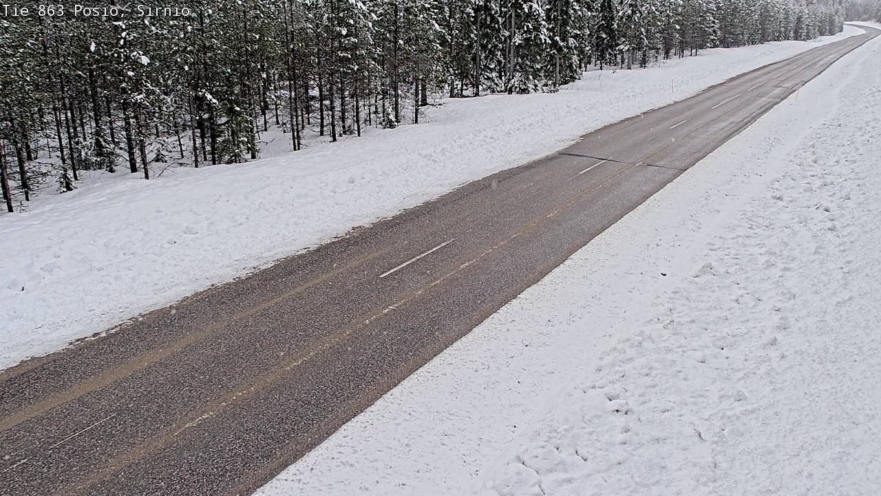 Kelikamerat Kuva Tie 863 Posio, Sirniö, Posio, Lappi
