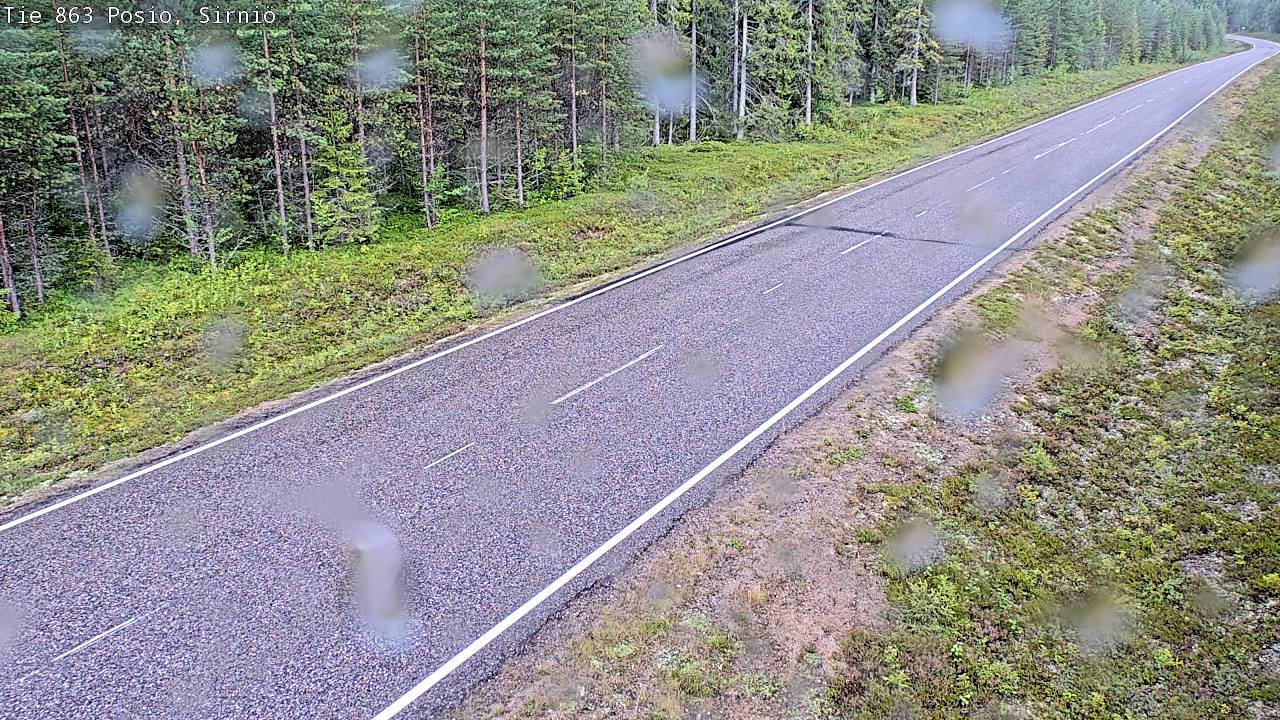 Kelikamerat Kuva Tie 863 Posio, Sirniö, Posio, Lappi