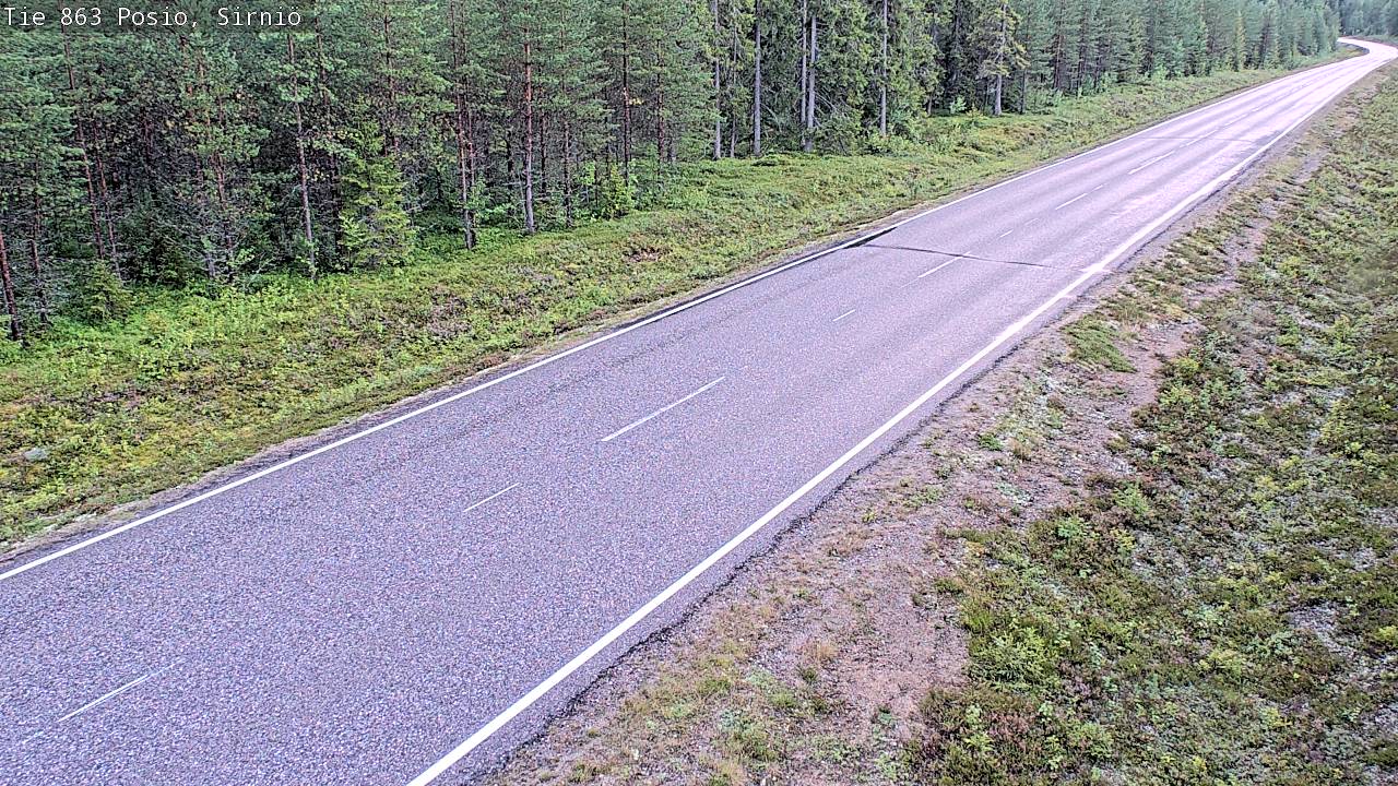 Kelikamerat Kuva Tie 863 Posio, Sirniö, Posio, Lappi