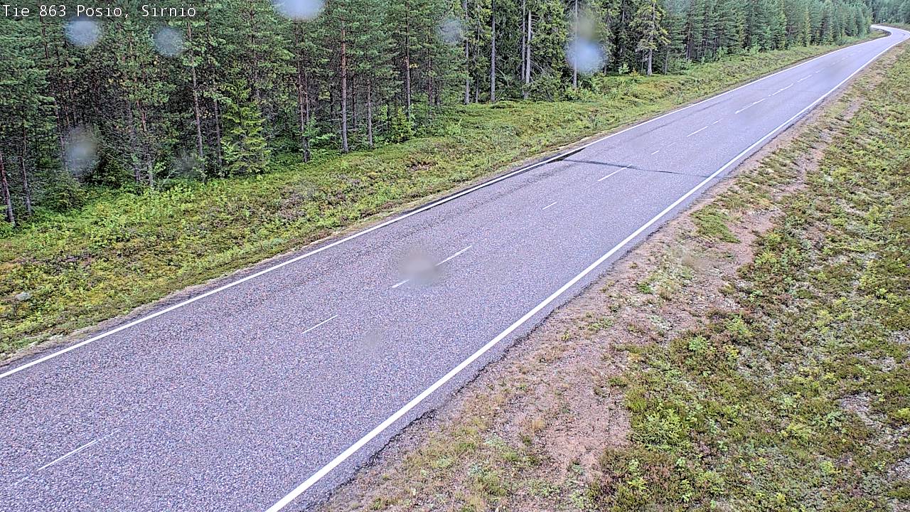 Kelikamerat Kuva Tie 863 Posio, Sirniö, Posio, Lappi