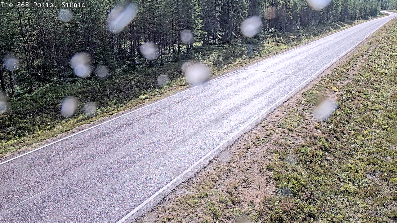 Kelikamerat Kuva Tie 863 Posio, Sirniö, Posio, Lappi
