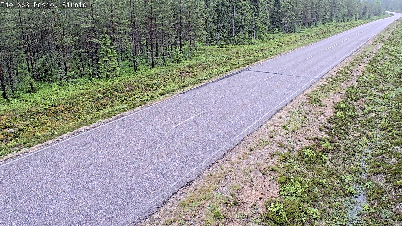 Kelikamerat Kuva Tie 863 Posio, Sirniö, Posio, Lappi