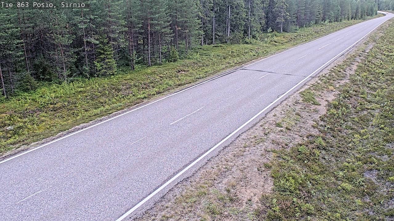 Kelikamerat Kuva Tie 863 Posio, Sirniö, Posio, Lappi