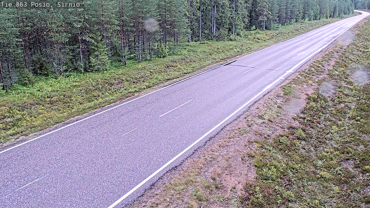 Kelikamerat Kuva Tie 863 Posio, Sirniö, Posio, Lappi