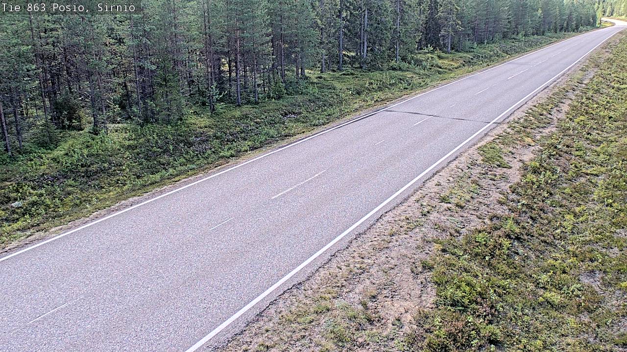 Kelikamerat Kuva Tie 863 Posio, Sirniö, Posio, Lappi