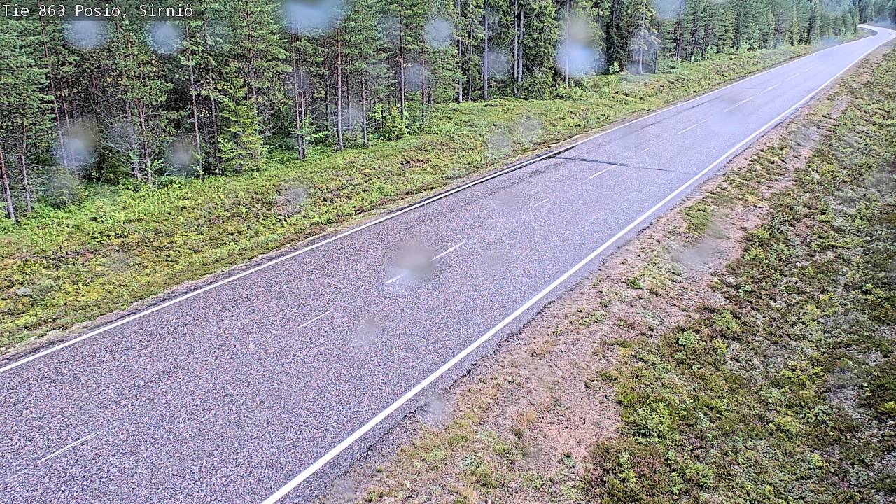 Kelikamerat Kuva Tie 863 Posio, Sirniö, Posio, Lappi