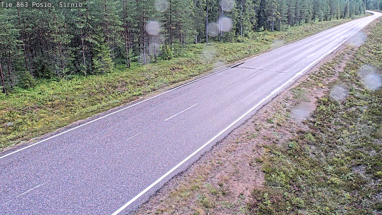 Kelikamerat Kuva Tie 863 Posio, Sirniö, Posio, Lappi