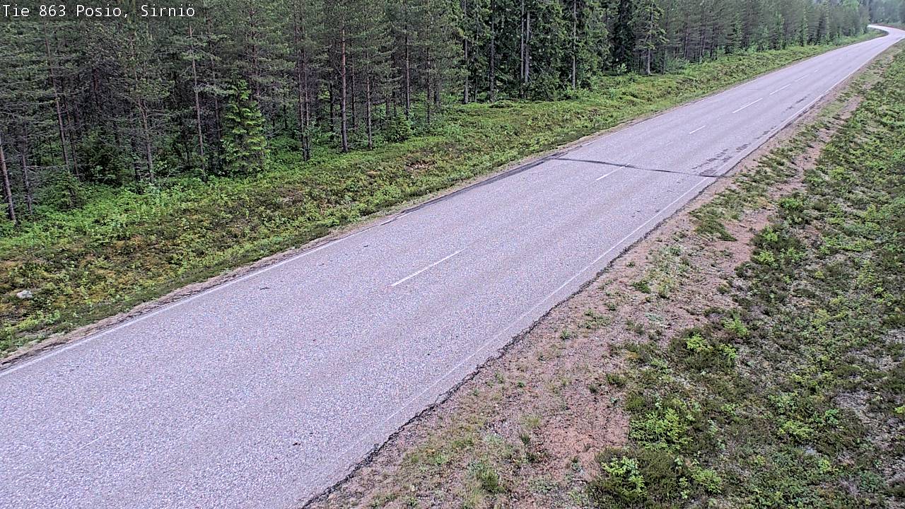 Kelikamerat Kuva Tie 863 Posio, Sirniö, Posio, Lappi