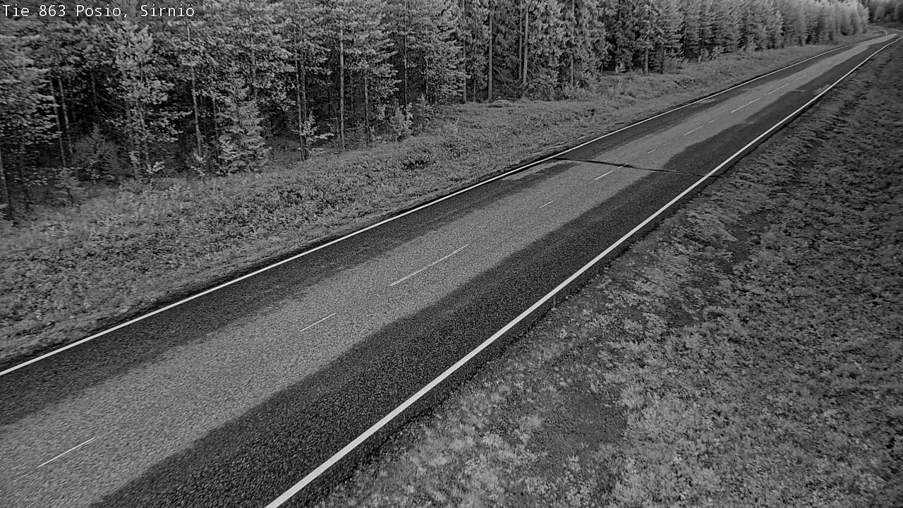 Kelikamerat Kuva Tie 863 Posio, Sirniö, Posio, Lappi