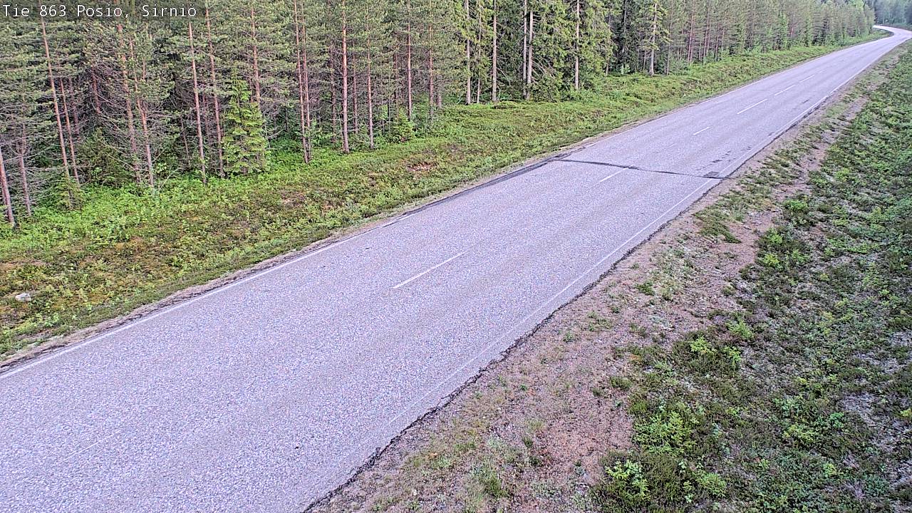 Kelikamerat Kuva Tie 863 Posio, Sirniö, Posio, Lappi