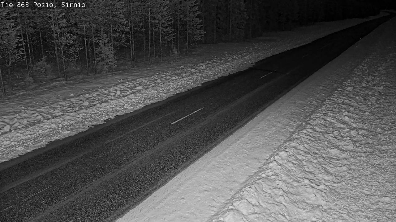 Kelikamerat Kuva Tie 863 Posio, Sirniö, Posio, Lappi