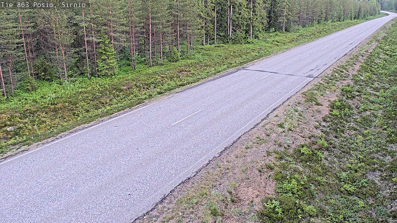 Kelikamerat Kuva Tie 863 Posio, Sirniö, Posio, Lappi