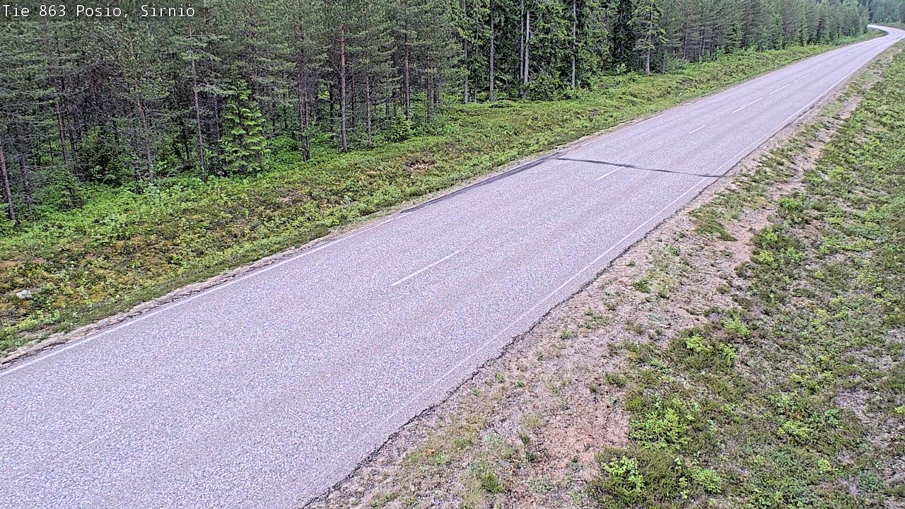 Kelikamerat Kuva Tie 863 Posio, Sirniö, Posio, Lappi