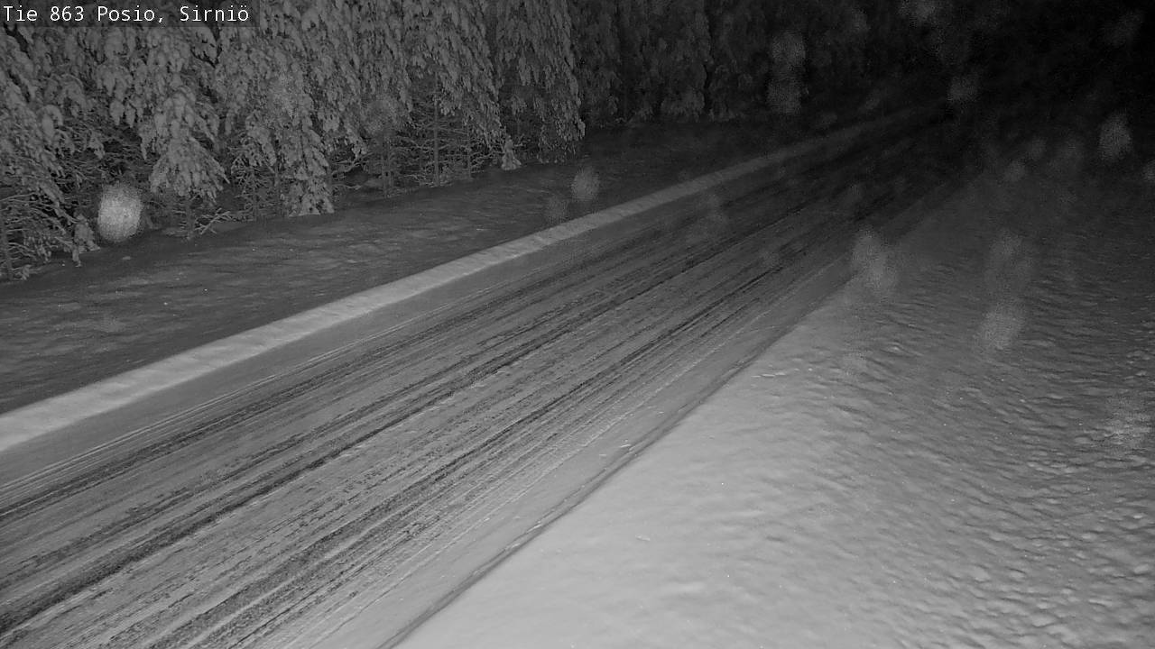 Kelikamerat Kuva Tie 863 Posio, Sirniö, Posio, Lappi