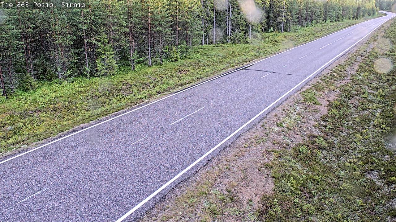 Kelikamerat Kuva Tie 863 Posio, Sirniö, Posio, Lappi
